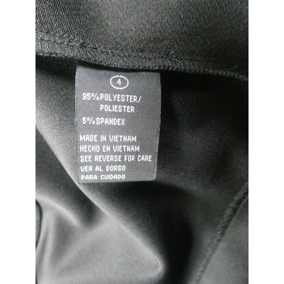 Shelby Rose‎ Women's 2 PC Jacket Skirt Set Black Size 4 - Picture 11 of 12